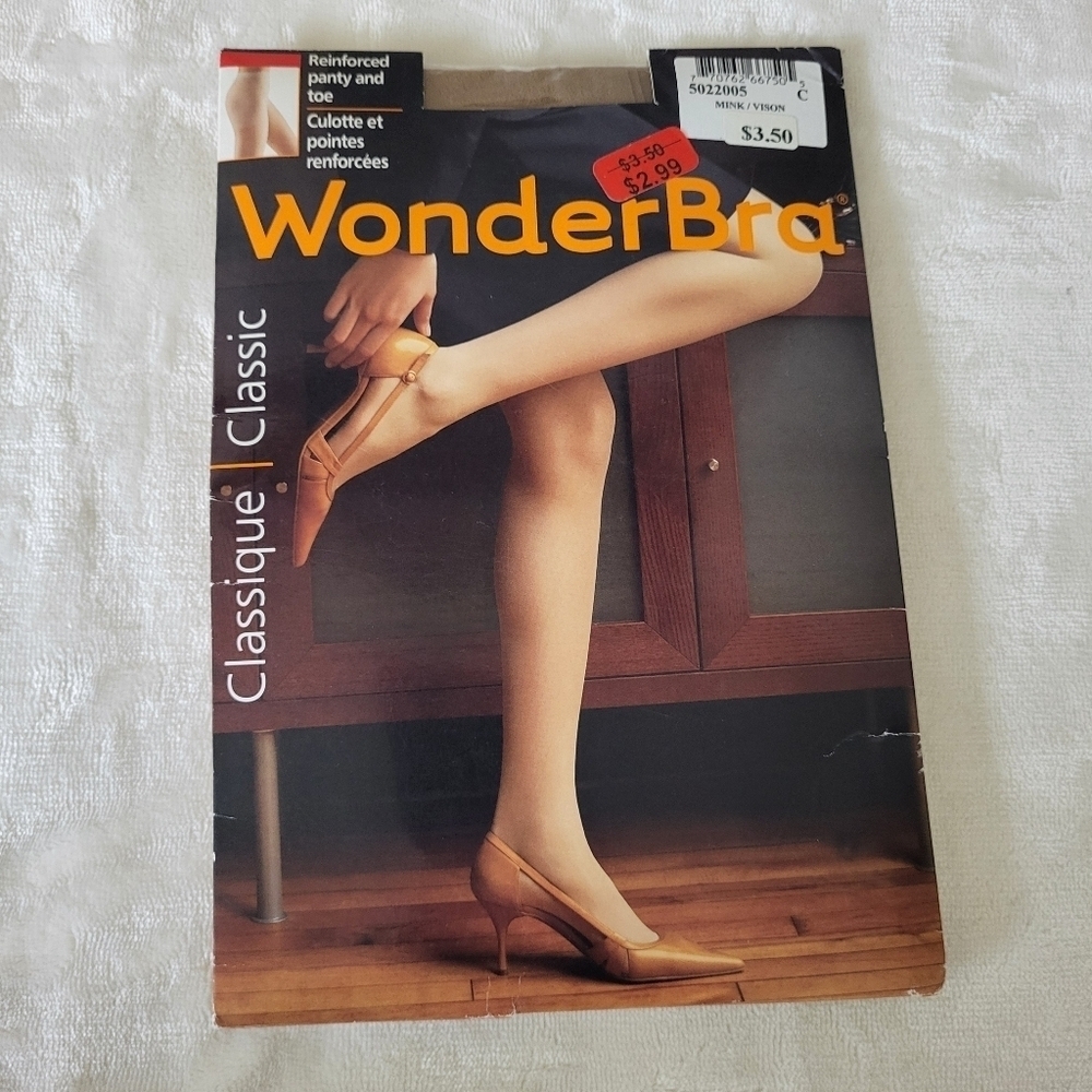 ❤️ WonderBra Classic Mink Women's Pantyhose. Size C